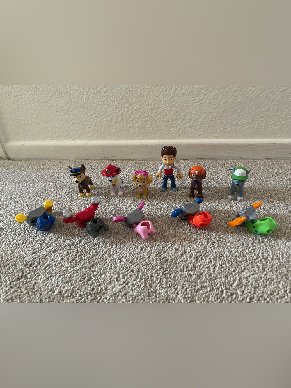 Paw Patrol Clip On Uniform Figures and Ryder